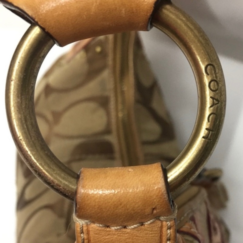 Coach Multicolor Signature Hobo Bag - Picture 9 of 9